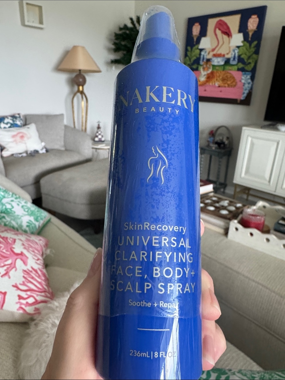 Nakery Universal Clarifying Face, Body + Scalp Spray - New